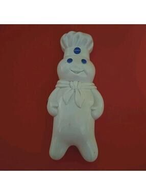 Pillsbury Doughboy Poppin' Fresh Walkin' AM/FM Radio 1985 Tested Vintage